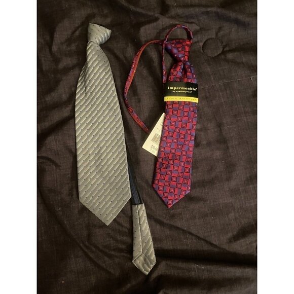 Boys Tie Bundle Lot New weatherproof Ties - Picture 1 of 1